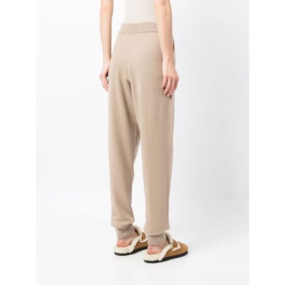 Ralph Lauren Purple Label Tan Cashmere Knit Jogger Pants Size Medium NWT - Picture 2 of 7